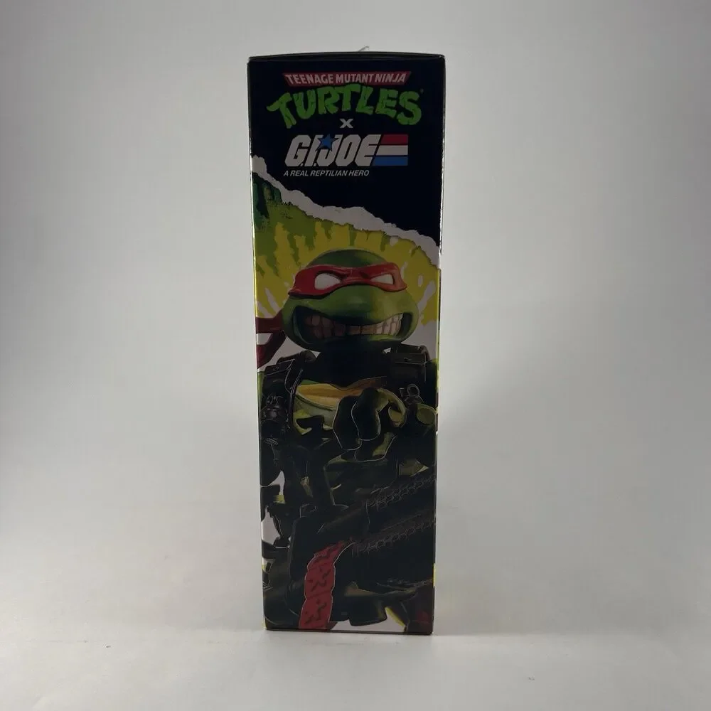 TMNT x GI Joe Roadblock x Raphael Action Figure Playmates New